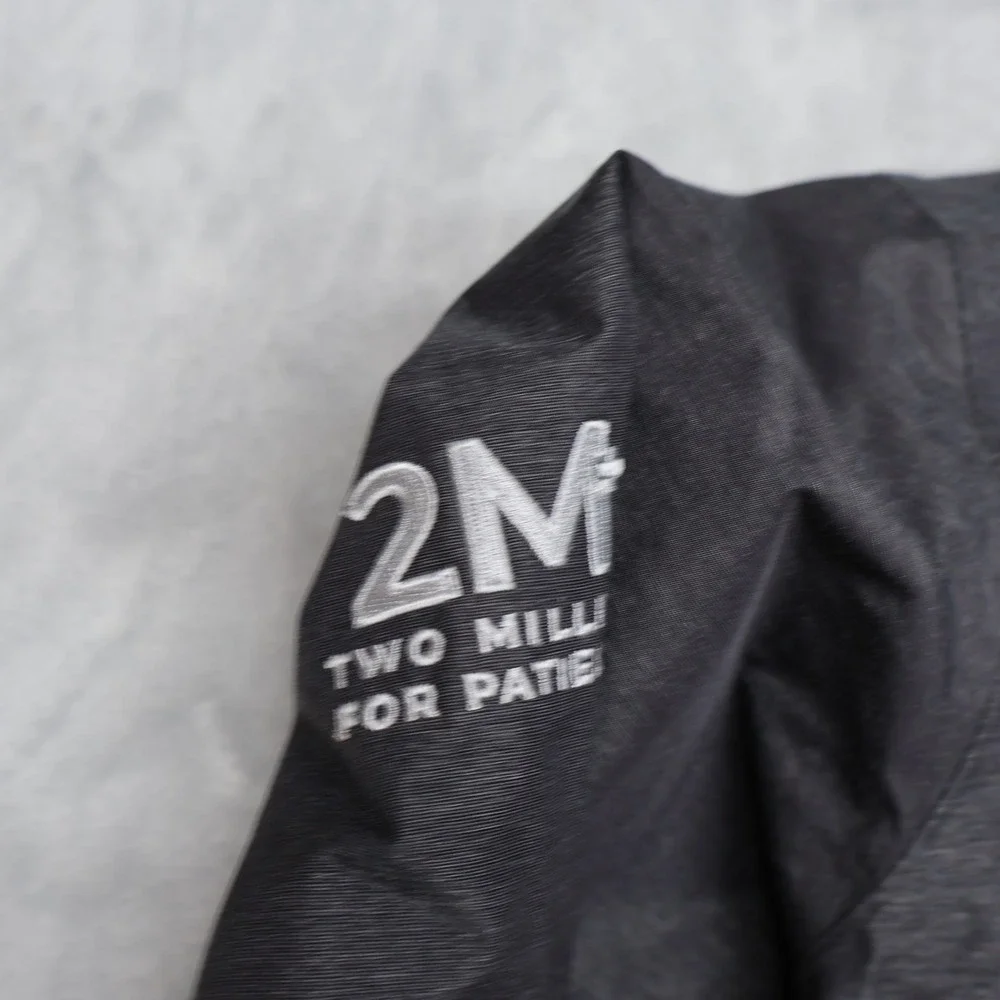North Face Jacket Womens Small Grey Heathered Waterproof Wind Rain Light LOGO